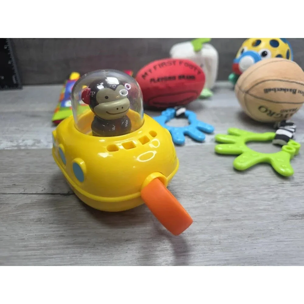 Lot Baby Sports Ball Toy Infant Sports Rattle Pottery Barn Kids Block + b209